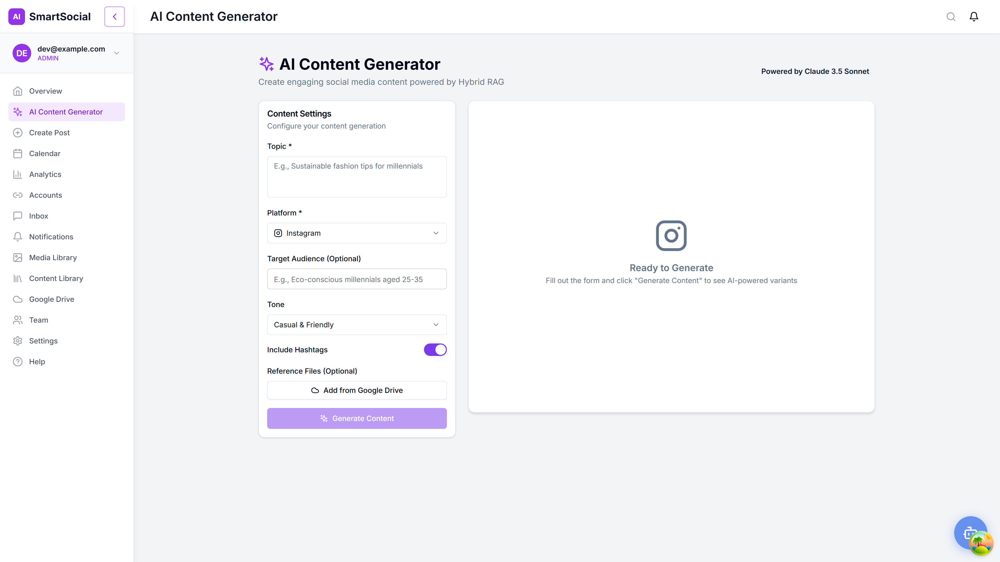 AI Content Generator